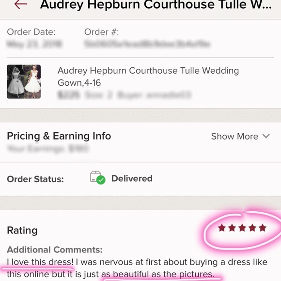 Plus friendly❤️Audrey Hepburn Courthouse Ivory Tulle Wedding Gown,2-26W - Picture 7 of 8